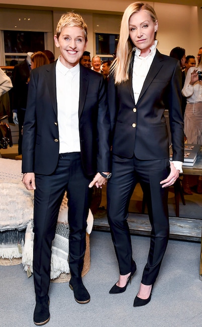 ESC: Stylish Couples, Ellen DeGeneres, Portia de Rossi